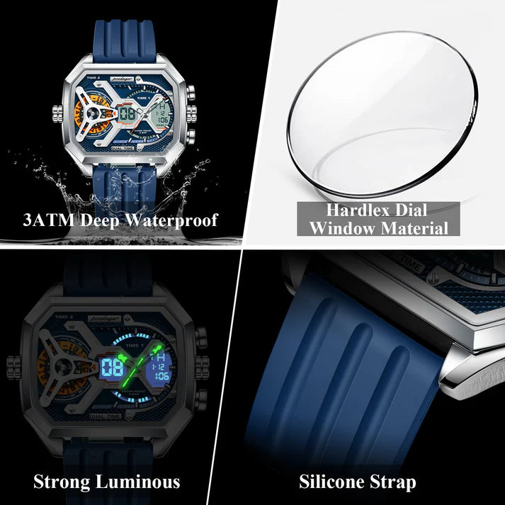 Original Poedagar Watch | 100% Authentic | Poedagar E106 A