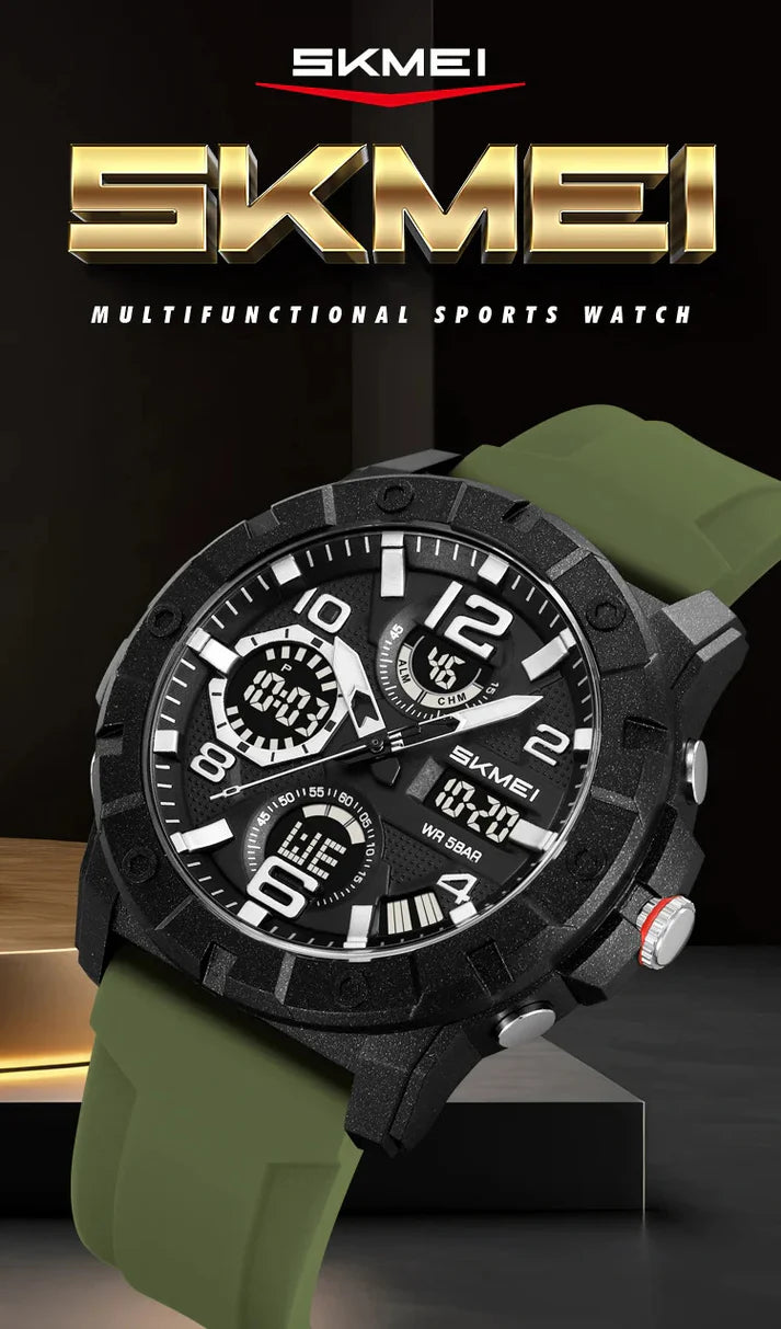 Original SKMEI Watch | 100% Authentic | SKMEI 2487 Green