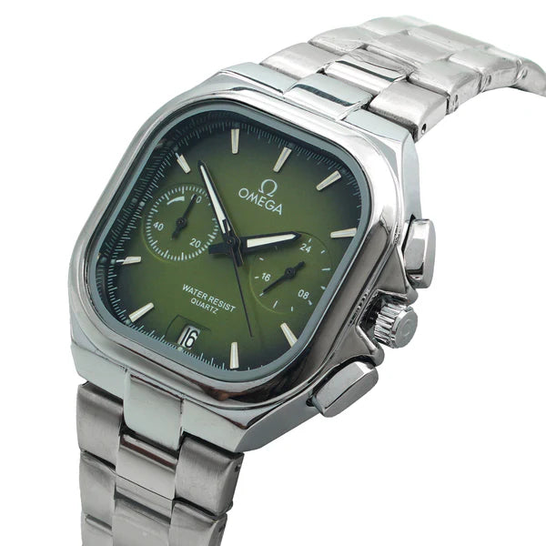 OMEGA Premium Quality Square Shape Quartz Watch | OMGA Watch SQR 255 A