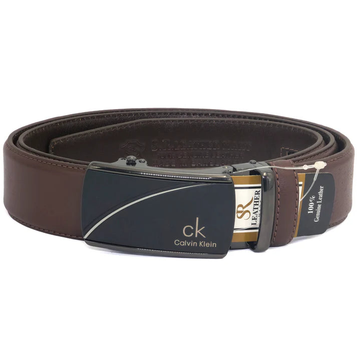Premium Quality Leather Gear Buckle Belt | SR Belt 07 A