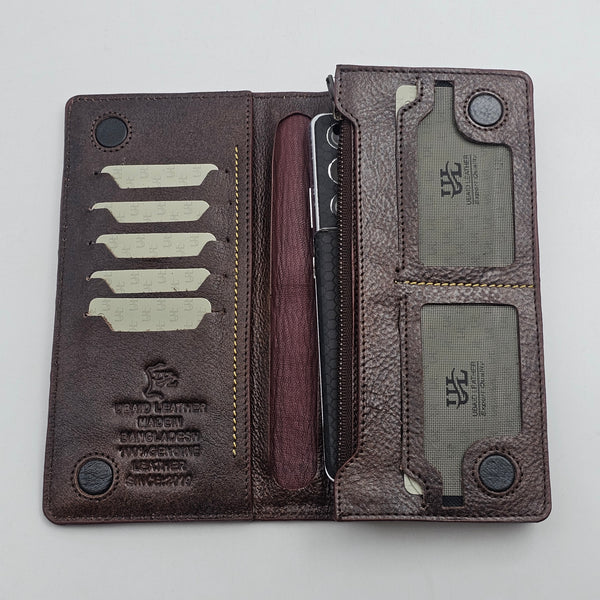 Premium Quality Long Leather Wallet | UL Wallet 02