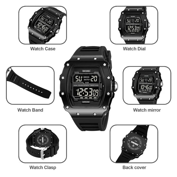 Original SKMEI Watch | 100% Authentic | SKMEI 2296 B