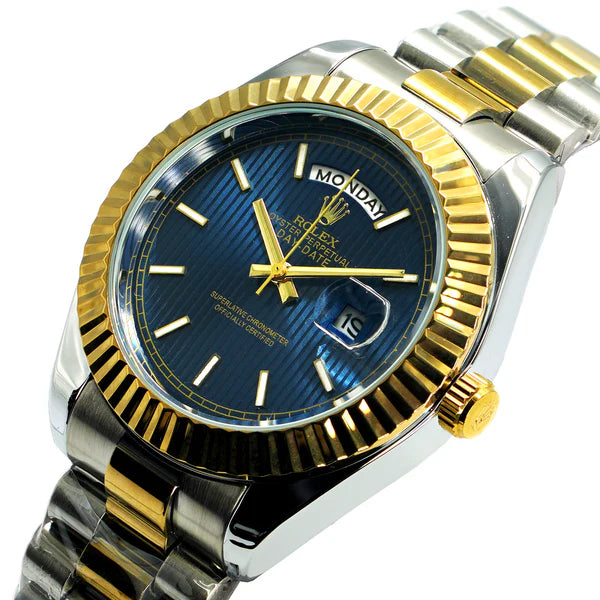 Premium Quality Full Day Date Quartz Watch | RLX Watch 01 G