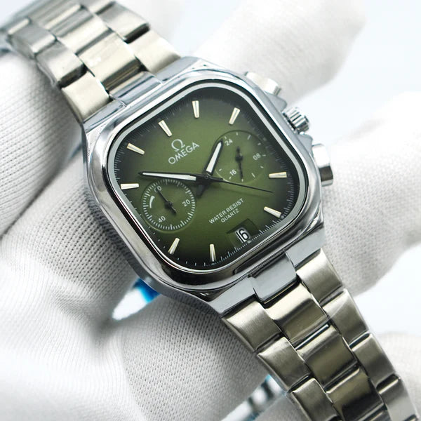 OMEGA Premium Quality Square Shape Quartz Watch | OMGA Watch SQR 255 A