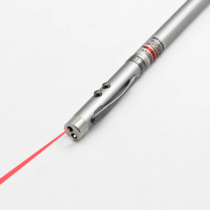 4 in 1 Pen | Laser Light | 30CM STICK FOR LECTURES