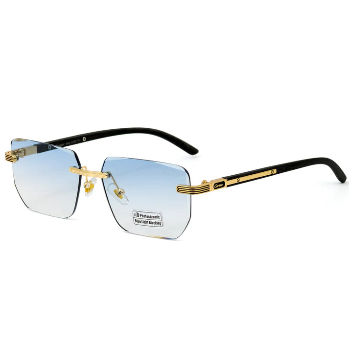 CARTIER Rimless Photochromic Sunglass | CRTR 01 A