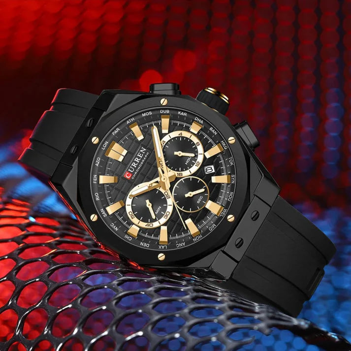 Original CURREN Watch | 100% Authentic | Curren 8464 B