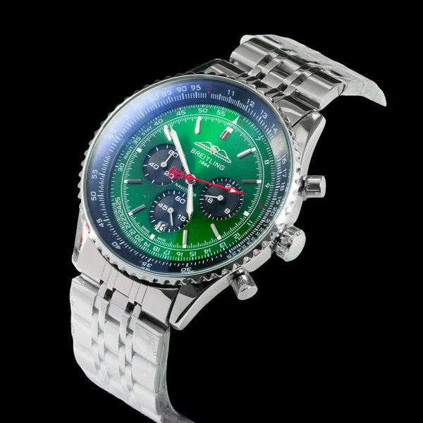 BREITLING Chronograph Quartz Watch | BRTLING Watch 01 A