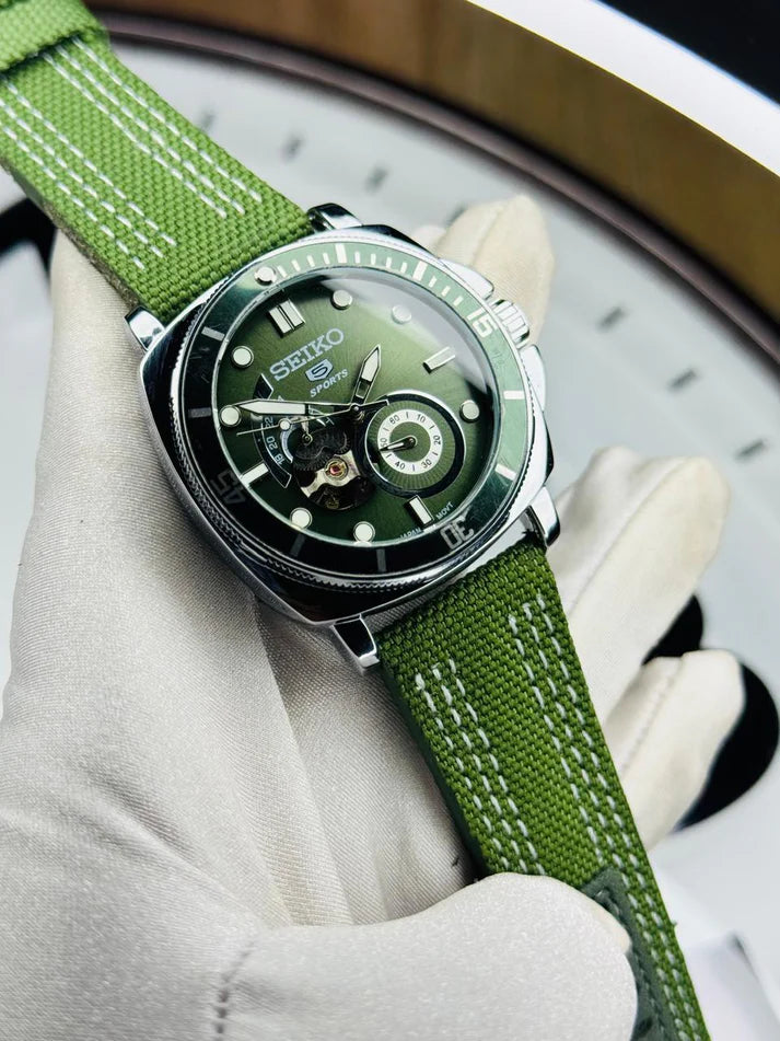 Stylish SEIKO Mechanical Watch | SKO Watch 01 B