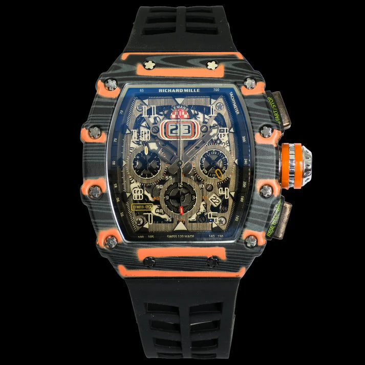 Richard Mille Active Chronograph Quartz Watch | Richard Watch 107 D