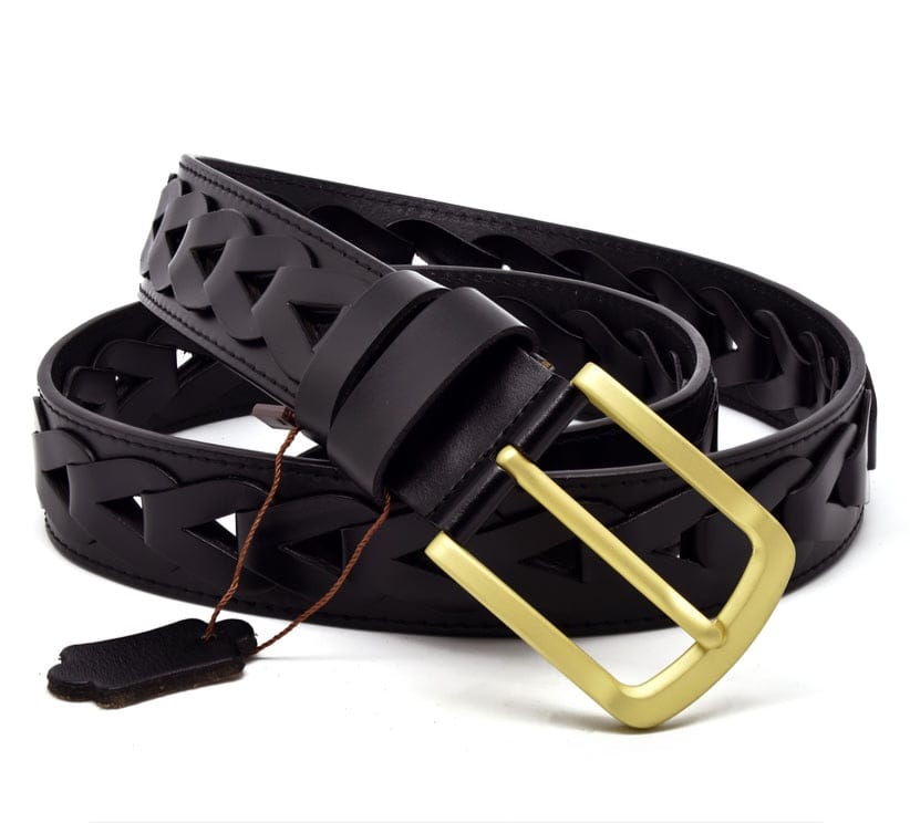 Cross Shaped Unique Style Quality Leather Belt | Imported from China | ORGN Belt 01