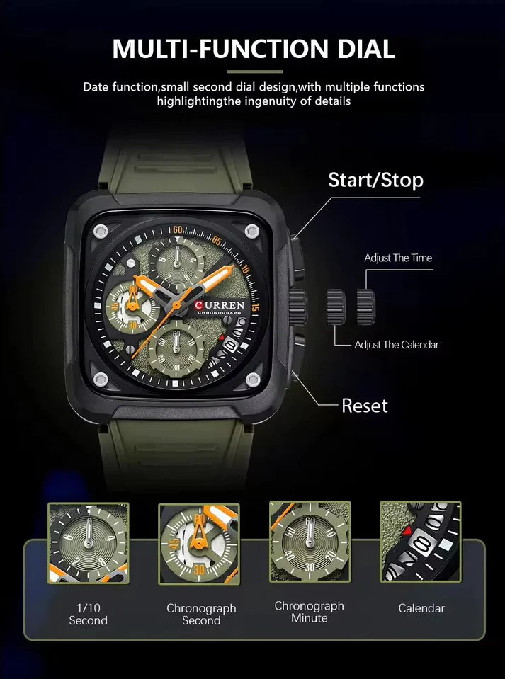 Original CURREN Watch | 100% Authentic | Curren 8461 A