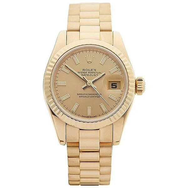 RLX Watch Date Just 4563 Golden