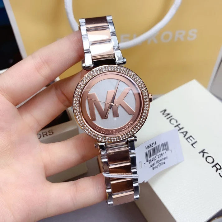 Original MICHAEL KORS Ladies Quartz Watch | MK Ladies Watch 6314