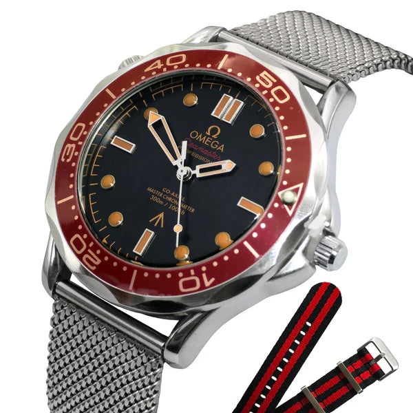 OMEGA Premium Quality 007 Quartz Watch | OMGA Watch 04 A