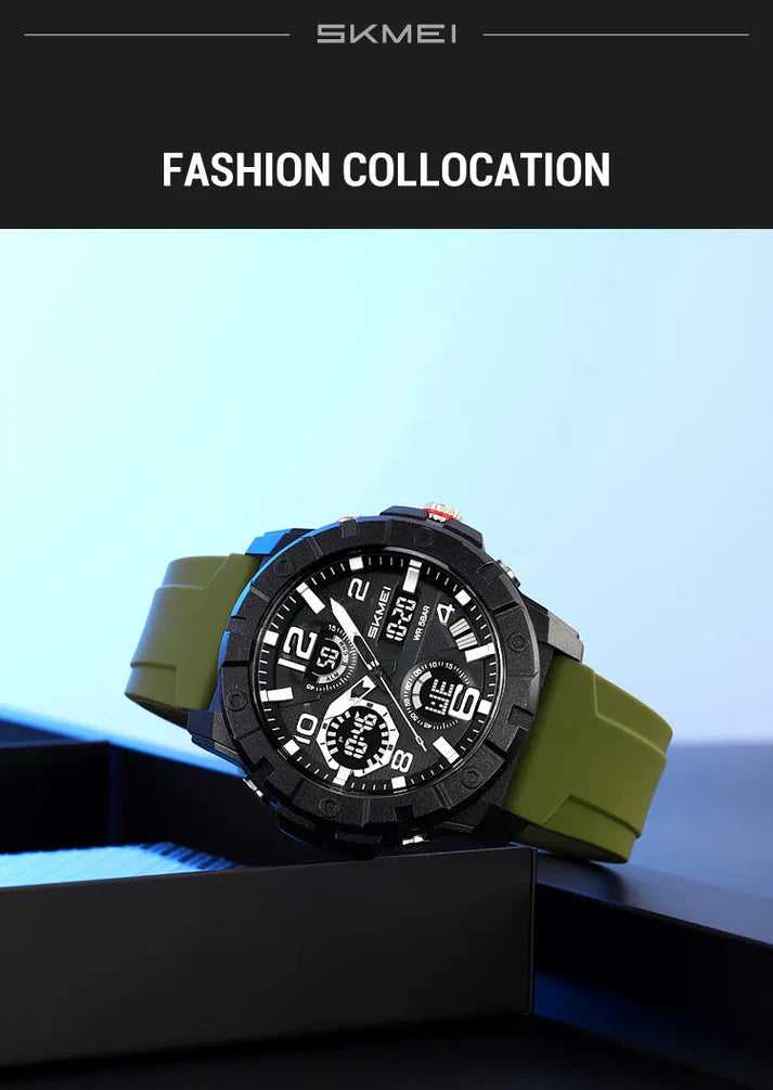 Original SKMEI Watch | 100% Authentic | SKMEI 2487 Green