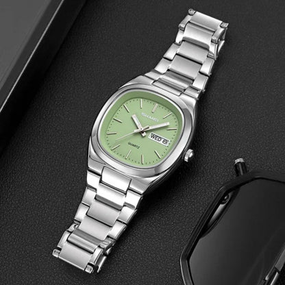 Original SKMEI Watch | 100% Authentic | SKMEI 2420 Silver Green