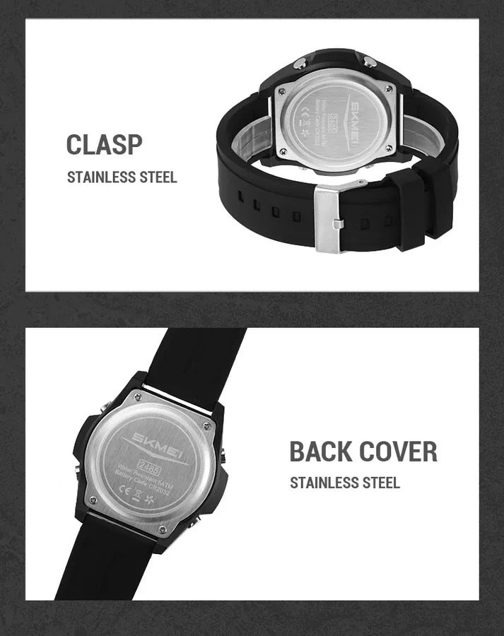 Original SKMEI Watch | 100% Authentic | SKMEI 2485 Silver