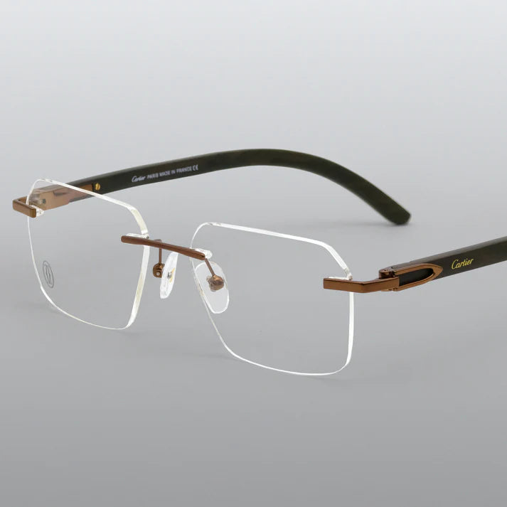 CARTIER Rimless Eye Glass | Optic Frame | CRTR Frame 47 E