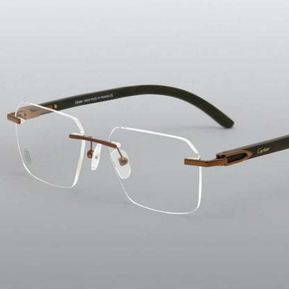 CARTIER Rimless Eye Glass | Optic Frame | CRTR Frame 47 E