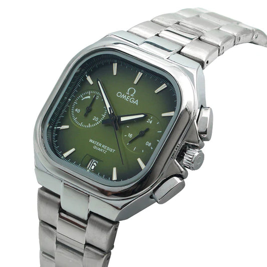 OMEGA Premium Quality Square Shape Quartz Watch | OMGA Watch SQR 255 A