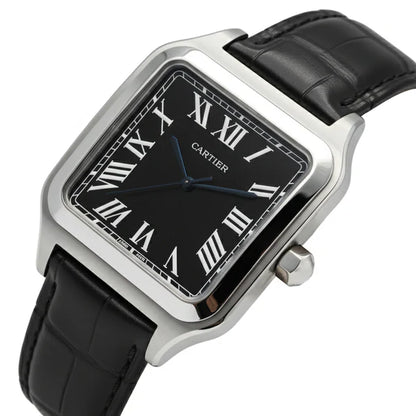 CARTIER Leather Strap Quartz Watch | CRTR Watch 700 D