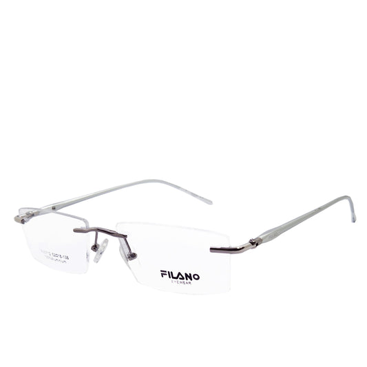 Filano Stylish  Rimless Eye Glass | FLN Frame 01 A