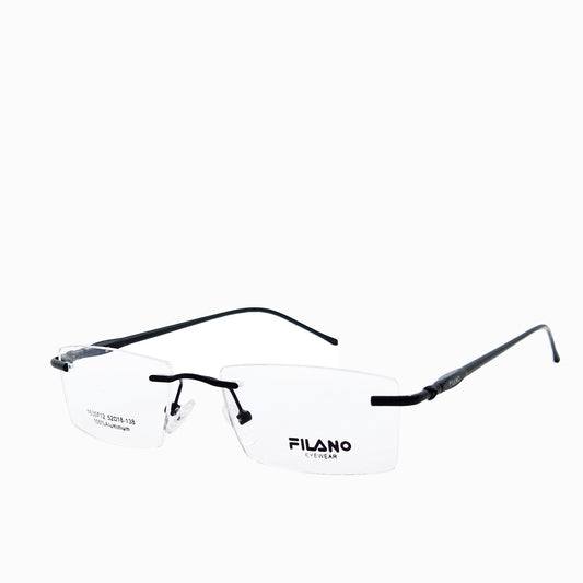 Filano Stylish  Rimless Eye Glass | FLN Frame 01 B