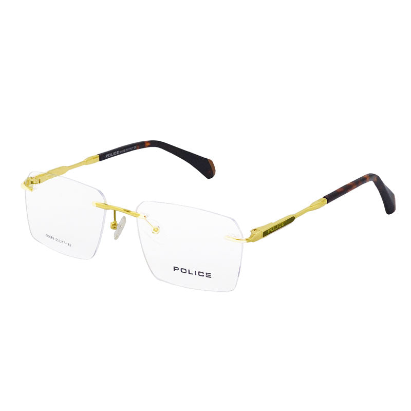 Police Rimless Optic Frame | Eyeware | Eye Glass | Polish Frame 03 A