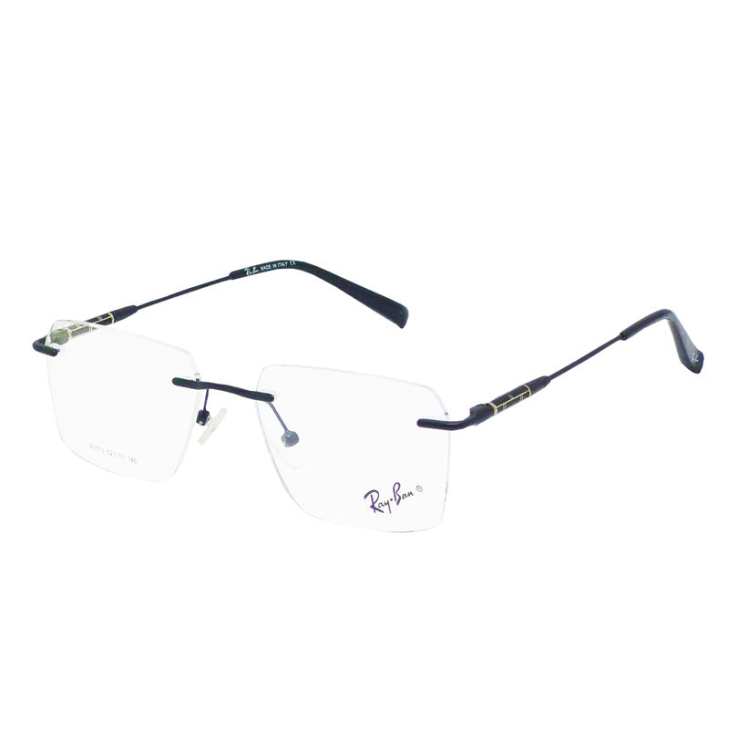 Stylish Rimless Eye Glass | Optic Frame | RB Frame 02 B