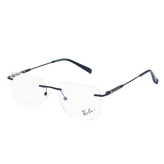 Stylish Rimless Eye Glass | Optic Frame | RB Frame 02 B