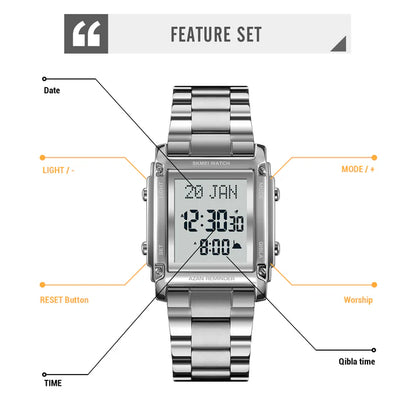 Original SKMEI Watch | 100% Authentic | SKMEI 2277 Silver