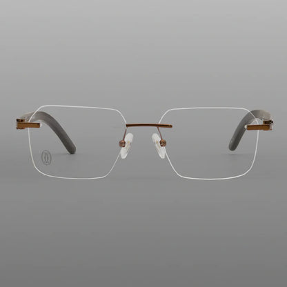 CARTIER Rimless Eye Glass | Optic Frame | CRTR Frame 47 E