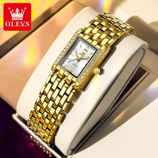 Original OLEVS Ladies Quartz Watch | 100% Authentic | OLEVS Watch 3700 White
