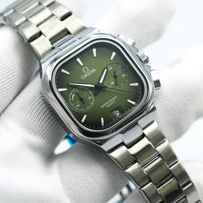 OMEGA Premium Quality Square Shape Quartz Watch | OMGA Watch SQR 255 A