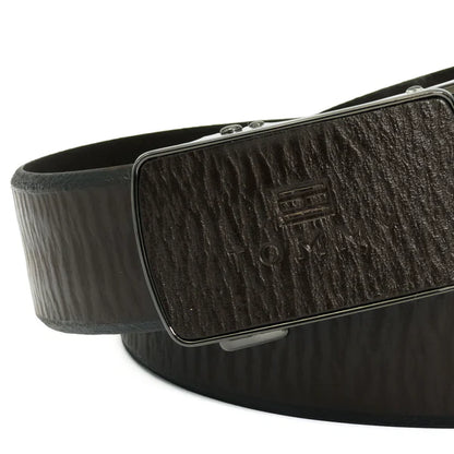 Tommy Gear Buckles Belt | Original Leather | TOM Belt 01
