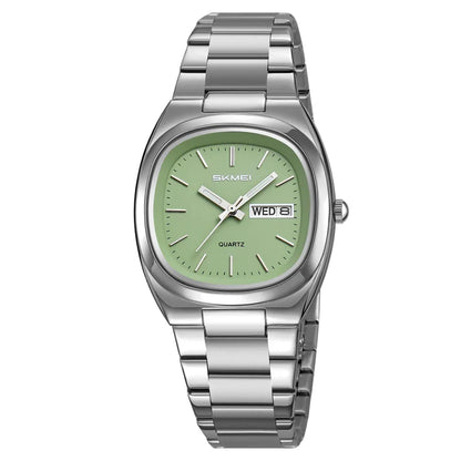 Original SKMEI Watch | 100% Authentic | SKMEI 2420 Silver Green