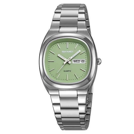 Original SKMEI Watch | 100% Authentic | SKMEI 2420 Silver Green