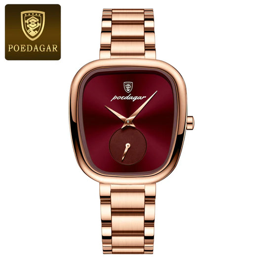 Original Poedagar Ladies Watch | 100% Authentic | Poedagar L 783 Red