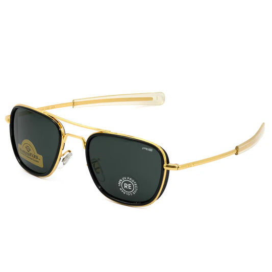 Pilot Shape RANDOLPH Glass Lens Sunglass | A1 04 A