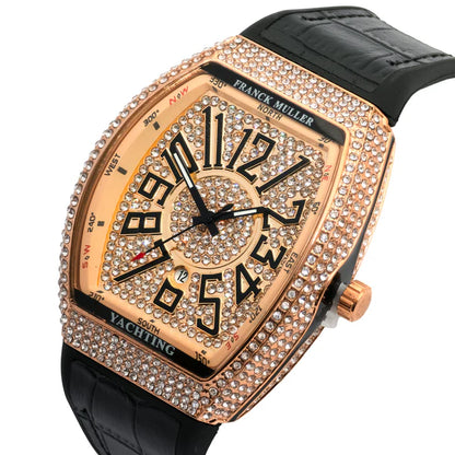Stylish FRANCK MULLER Stone Watch | FRM Watch 02 B