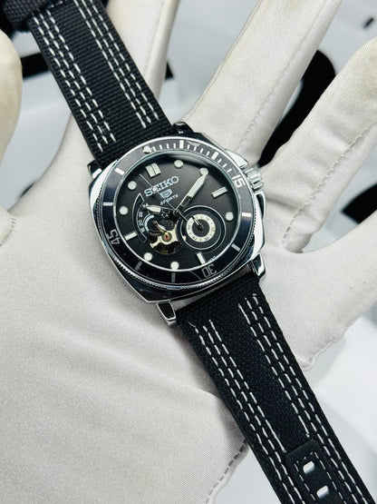 Stylish SEIKO Mechanical Watch | SKO Watch 01 A