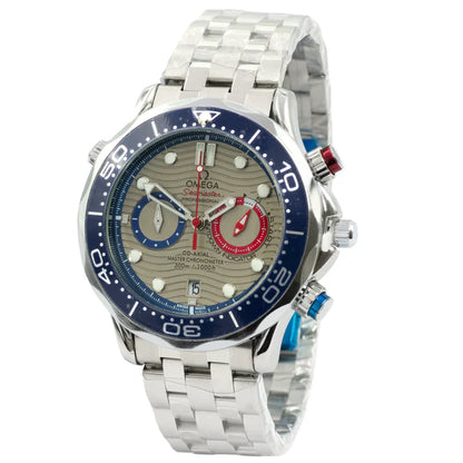 OMEGA Premium Quality Active Chronograph Quartz Watch | OMGA Watch 1018 A