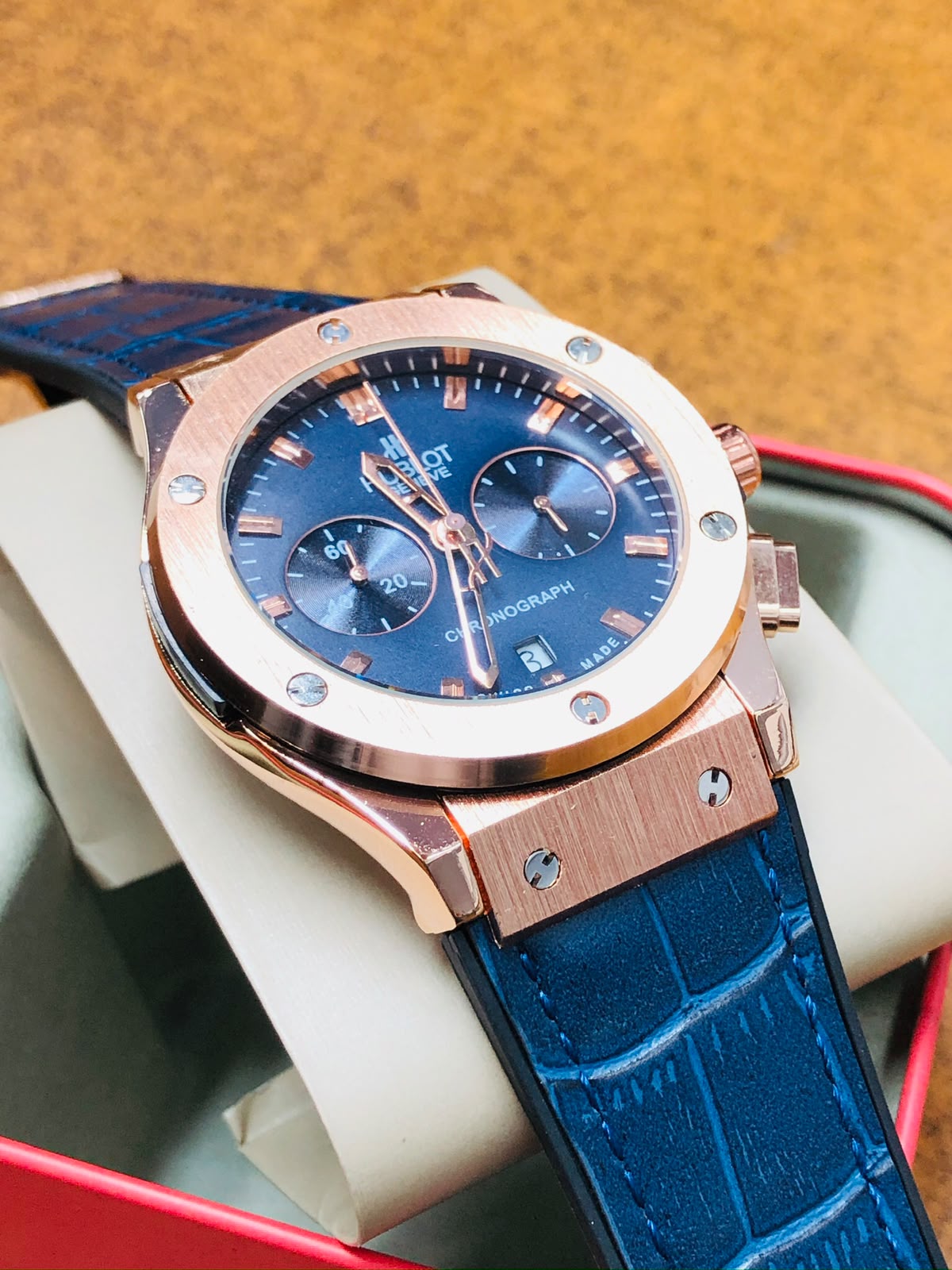 Hublot Premium Quality Chronograph Quartz Watch | HBLT Watch 282 D