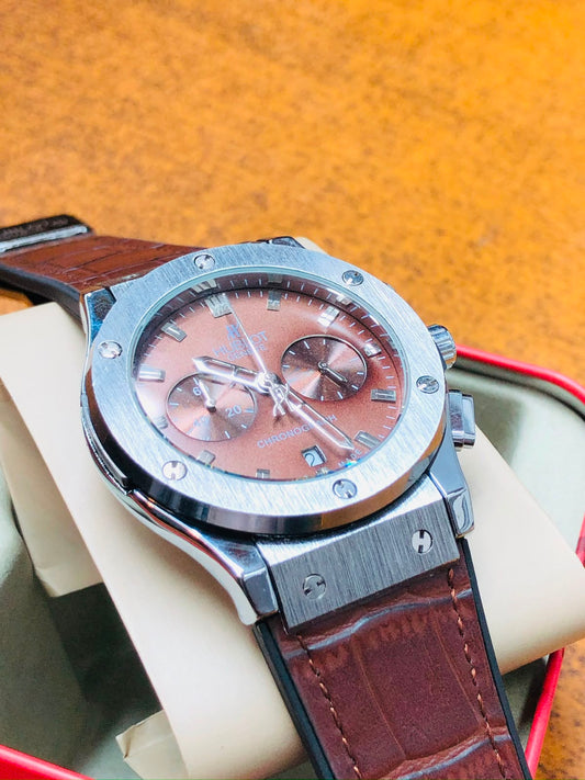Hublot Premium Quality Chronograph Quartz Watch | HBLT Watch 282 F