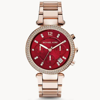 Original MICHAEL KORS Ladies Quartz Watch | MK Ladies Watch 6106