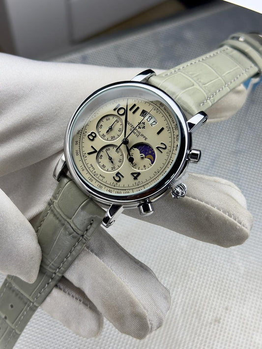 Premium Quality Patek Philippe Chronograph Quartz Watch | PP Watch CN 03 A