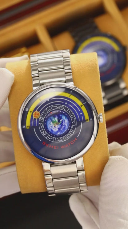 SKMEI Starry Sky Quartz Watch | 100% Authentic | SKMEI 2361 Black