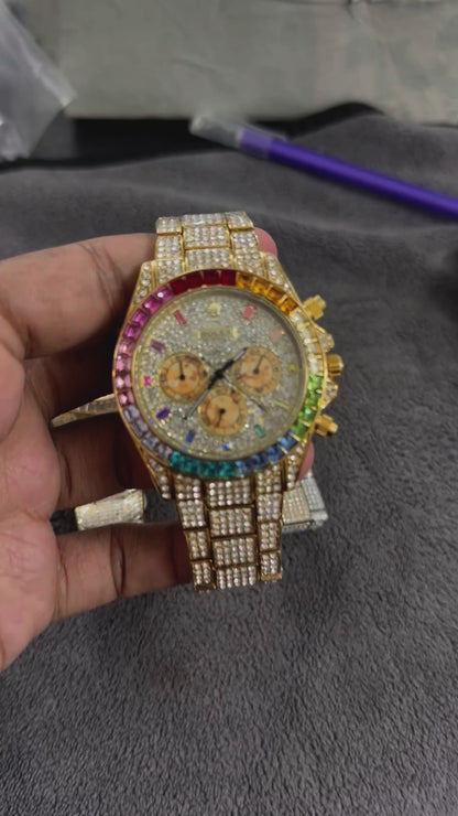 Stylish Day Tona Stone Watch | RLX Watch 18
