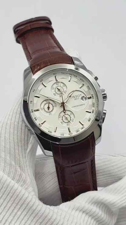 Tissot Premium Quality Chronograph Quartz Watch | TST Watch 46 B